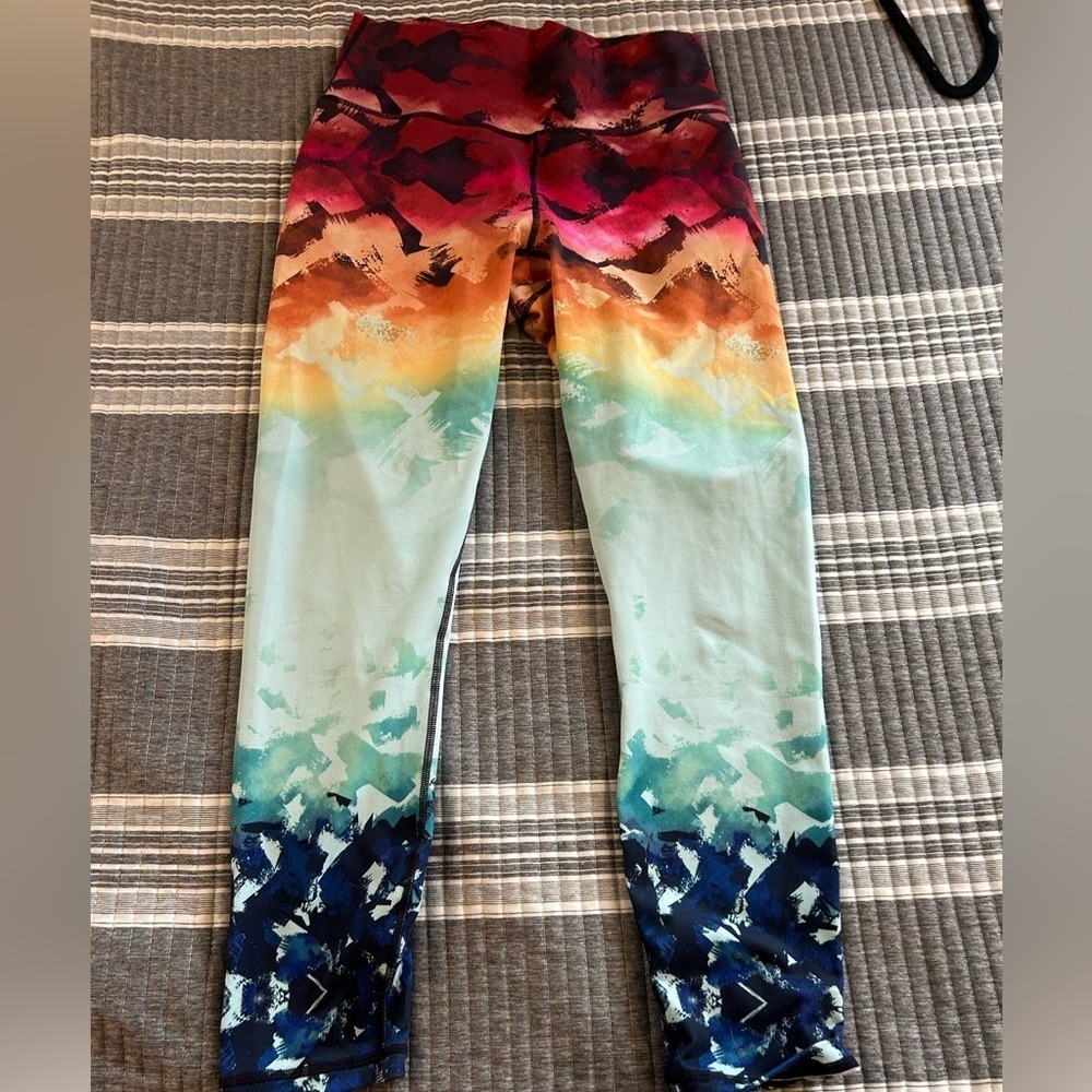 Fabletics colorful women’s Leggings small